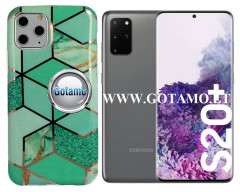 Tiles dėklas nugarėlė Samsung Galaxy S20 Plus telefonui mėtinės spalvos