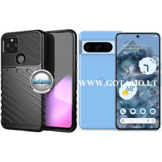 Google Pixel 8 Pro dėklai ir apsauginiai stiklai - B-2Safe dėklas nugarėlė Google Pixel 8 Pro mobiliajam telefonui juodos spalvos