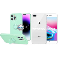 B-Hold Plus dėklas nugarėlė Apple iPhone 7 Plus, Apple iPhone 8 Plus telefonams mėtinės spalvos