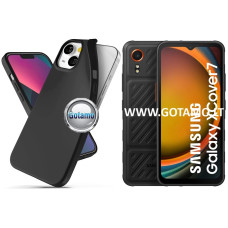 Samsung Galaxy Xcover 7 dėklai ir apsauginiai stiklai - B-matte dėklas nugarėlė Samsung Galaxy Xcover 7 mobiliajam telefonui juodos spalvos