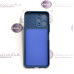 B-Private dėklas nugarėlė Xiaomi Redmi 12, Xiaomi Redmi 12 5G mobiliesiems telefonams tamsiai mėlynos spalvos