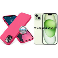 Apple iPhone 15 Plus dėklai ir apsauginiai stiklai - B-Soft dėklas nugarėlė Apple iPhone 15 Plus mobiliajam telefonui bordo spalvos