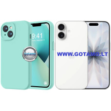 B-Soft Plus dėklas nugarėlė Apple iPhone 17, mėtinis