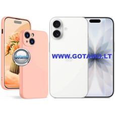 B-Soft Plus dėklas nugarėlė Apple iPhone 17, šviesiai oranžinis