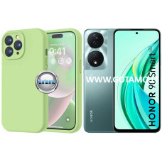 Honor 90 Smart, Honor X7b, Honor Play 50 Plus, Honor Play 8T dėklai ir apsauginiai stiklai - B-Soft Plus dėklas nugarėlė Honor 90 Smart, Honor X7b, Honor X7b 5G, Honor Play 50 Plus, Honor Play 8T telefonams mačos žalios spalvos
