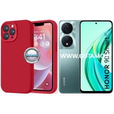 Honor 90 Smart, Honor X7b, Honor Play 50 Plus, Honor Play 8T dėklai ir apsauginiai stiklai - B-Soft Plus dėklas nugarėlė Honor 90 Smart, Honor X7b, Honor X7b 5G, Honor Play 50 Plus, Honor Play 8T telefonams raudonos spalvos