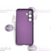 B-Soft Plus dėklas nugarėlė Samsung Galaxy S24 mobiliajam telefonui tamsiai violetinės spalvos