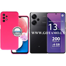 Xiaomi Redmi Note 13 Pro Plus dėklai ir apsauginiai stiklai - B-Soft Plus dėklas nugarėlė Xiaomi Redmi Note 13 Pro Plus mobiliajam telefonui bordo spalvos