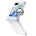 Samsung Galaxy Z Flip 5 dėklai - Crystal dėklas nugarėlė Samsung Galaxy Z Flip 5 mobiliajam telefonui skaidrus