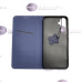 Gotamo Vintage natūralios odos dėklas Samsung Galaxy A54 mobiliajam telefonui mėlynos spalvos