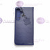 Samsung Galaxy S24+ (S24 Plus) dėklai ir apsauginiai stiklai - Gotamo Vintage natūralios odos dėklas Samsung Galaxy S24+ (S24 Plus) telefonui mėlynos spalvos