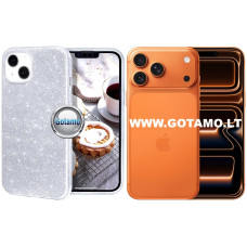 iLLumi-Neo silikoninis dėklas Apple iPhone 17 Pro Max, sidabro spalvos iLLumi-Neo silikoninis dėklas Apple iPhone 17 Pro Max, sidabro spalvos