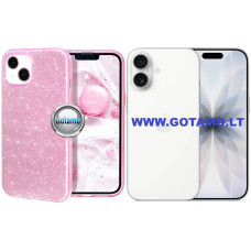 iLLumi-Neo silikoninis dėklas Apple iPhone 17, rožinės spalvos iLLumi-Neo silikoninis dėklas Apple iPhone 17, rožinės spalvos