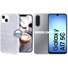 iLLumi-Neo silikoninis dėklas Samsung Galaxy A17 (5G), sidabrinis iLLumi-Neo silikoninis dėklas Samsung Galaxy A17 (5G), sidabrinis