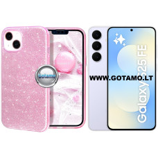 iLLumi-Neo silikoninis dėklas Samsung Galaxy S25 FE (5G), rožinis iLLumi-Neo silikoninis dėklas Samsung Galaxy S25 FE (5G), rožinis