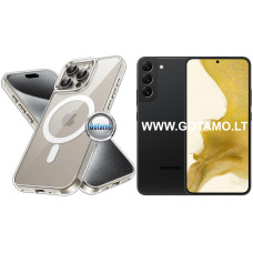 MagSafe Jelly dėklas Samsung Galaxy S22 5G skaidrus MagSafe Jelly dėklas Samsung Galaxy S22 5G skaidrus