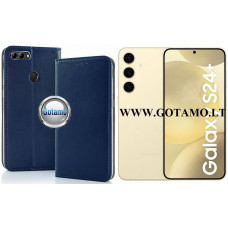 Samsung Galaxy S24+ (S24 Plus) dėklai ir apsauginiai stiklai - Re-Cap magnetinis dėklas Samsung Galaxy S24+ (S24 Plus) mobiliajam telefonui mėlynos spalvos
