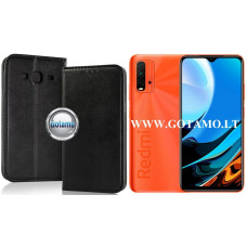 Xiaomi Redmi 9T, Xiaomi Poco M3 dėklai ir apsauginiai stiklai - Re-Cap magnetinis dėklas Xiaomi Redmi 9T, Xiaomi Poco M3 mobiliesiems telefonams juodos spalvos