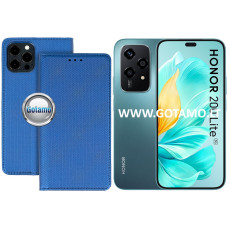 Honor 200 Lite dėklai ir apsauginiai stiklai - Re-Grid magnetinis dėklas Honor 200 Lite telefonui mėlynos spalvos