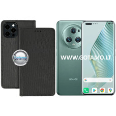 Re-Grid magnetinis dėklas Honor Magic 5 Pro telefonui juodos spalvos