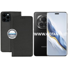 Honor Magic 6 Pro dėklai ir apsauginiai stiklai - Re-Grid magnetinis dėklas Honor Magic 6 Pro telefonui juodos spalvos