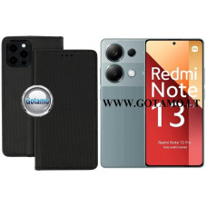 Xiaomi Redmi Note 13 Pro 4G, Xiaomi Poco M6 Pro dėklai ir apsauginiai stiklai - Re-Grid magnetinis dėklas Xiaomi Redmi Note 13 Pro 4G, Xiaomi Poco M6 Pro telefonams juodos spalvos