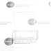 Skin silikoninis dėklas 1MM storio Apple iPhone 13 Pro Max telefonui