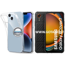 Samsung Galaxy Xcover 7 dėklai ir apsauginiai stiklai - Skin silikoninis dėklas 1MM storio Samsung Galaxy Xcover 7 telefonui