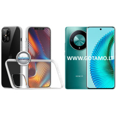 Honor Magic 6 Lite, Honor X9b, Honor X50 dėklai ir apsauginiai stiklai - Skin silikoninis dėklas 2MM storio Honor Magic 6 Lite, Honor X9b, Honor X50 telefonams