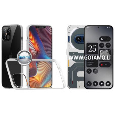 Nothing Phone 2a, Nothing Phone 2a Plus dėklai ir apsauginiai stiklai - Skin silikoninis dėklas 2MM storio Nothing Phone 2a, Nothing Phone 2a Plus telefonams