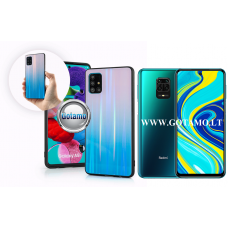 Aurora dėklas nugarėlė Xiaomi Redmi Note 9S, Xiaomi Redmi Note 9 Pro telefonams žydros spalvos Šiauliai | Kaunas | Šiauliai