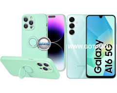 B-Hold Plus dėklas nugarėlė Samsung Galaxy A16, Samsung Galaxy A16 5G telefonams mėtinės spalvos