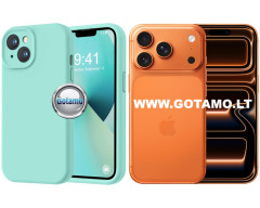 B-Soft Plus dėklas nugarėlė Apple iPhone 17 Pro, mėtinis