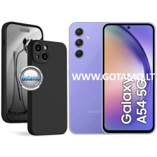 Samsung Galaxy A54 dėklai ir apsauginiai stiklai - B-Soft Plus dėklas nugarėlė Samsung Galaxy A54 mobiliajam telefonui juodos spalvos