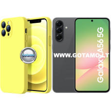 B-Soft Plus dėklas nugarėlė Samsung Galaxy A56 (citruso geltona)