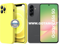 B-Soft Plus dėklas nugarėlė Samsung Galaxy A56 (citruso geltona)