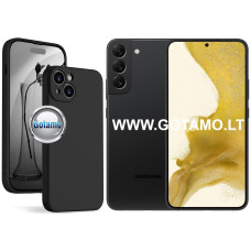 B-Soft Plus dėklas nugarėlė Samsung Galaxy S22 5G (juodos spalvos)