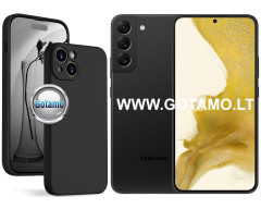B-Soft Plus dėklas nugarėlė Samsung Galaxy S22 5G (juodos spalvos)