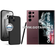 B-Soft Plus dėklas Samsung Galaxy S22 Ultra 5G, juodas B-Soft Plus dėklas Samsung Galaxy S22 Ultra 5G, juodas
