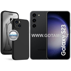 Samsung Galaxy S23 dėklai ir apsauginiai stiklai - B-Soft Plus dėklas nugarėlė Samsung Galaxy S23 mobiliajam telefonui juodos spalvos