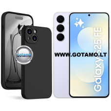 B-Soft Plus dėklas nugarėlė Samsung Galaxy S25 FE (juodos spalvos)
