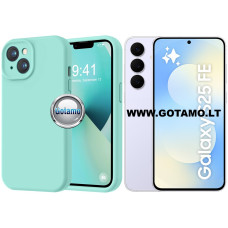 B-Soft Plus dėklas nugarėlė Samsung Galaxy S25 FE (mėtinė)