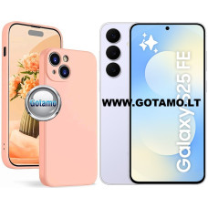 B-Soft Plus dėklas nugarėlė Samsung Galaxy S25 FE (šviesiai oranžinė)