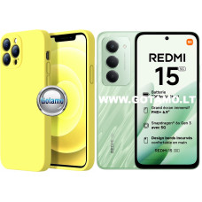 B-Soft Plus dėklas nugarėlė Xiaomi Redmi 15 (citruso geltona)