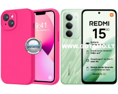 B-Soft Plus dėklas nugarėlė Xiaomi Redmi 15 (ryškiai rožinė)