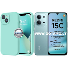 B-Soft Plus dėklas nugarėlė Xiaomi Redmi 15C 4G / Poco C85 4G (mėtinės spalvos)