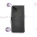 Samsung Galaxy A32 5G dėklai ir apsauginiai stiklai - Diary-S veliūrinis dėklas Samsung Galaxy A32 5G telefonui juodos spalvos