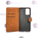 Samsung Galaxy A52, A52 5G, A52s 5G dėklai ir apsauginiai stiklai - Diary-S veliūrinis dėklas Samsung Galaxy A52, Samsung Galaxy A52 5G, Samsung Galaxy A52s 5G telefonams rudos spalvos