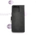Diary-S veliūrinis dėklas Xiaomi Redmi 10C, Xiaomi Poco C40 telefonams juodos spalvos