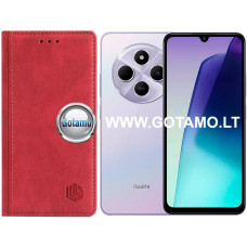 Xiaomi Redmi 14C, Redmi A4, Xiaomi Poco C75 dėklai ir apsauginiai stiklai - Loonbless magnetinis dėklas Xiaomi Redmi 14C, Xiaomi Redmi A4, Xiaomi Poco C75, Xiaomi Poco C75 5G telefonams raudonos spalvos